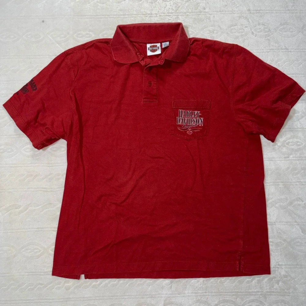Harley‎ Davidson Men's Polo Shirt